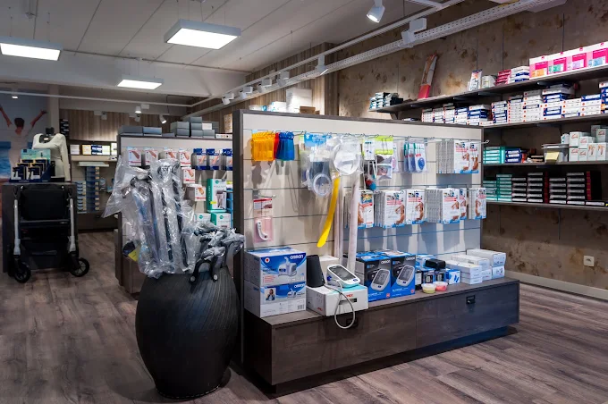 Rayon produits et espace de vente du magasin ORTHOPEDIC
